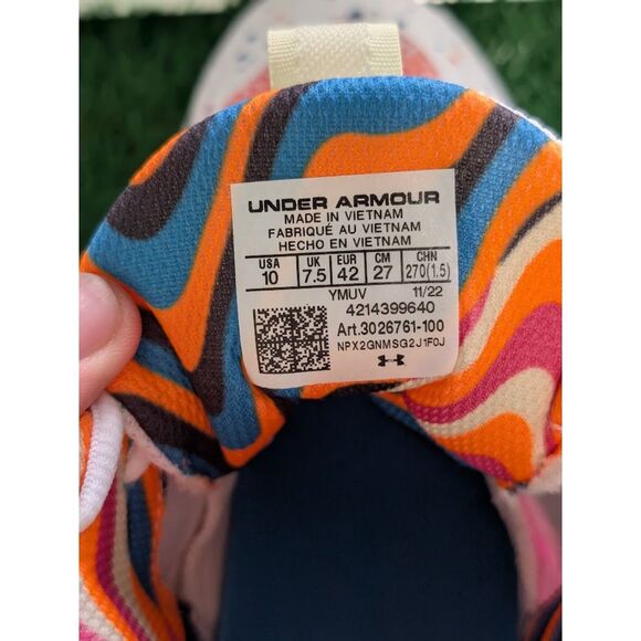 Under Armour Flow Breakthru 3 Basketball Sneakers Women's Size 10 - Picture 13 of 14